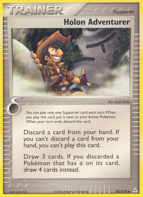Pokemon | Holon Adventurer (85/110) [EX: Holon Phantoms] | The Nerd Merchant