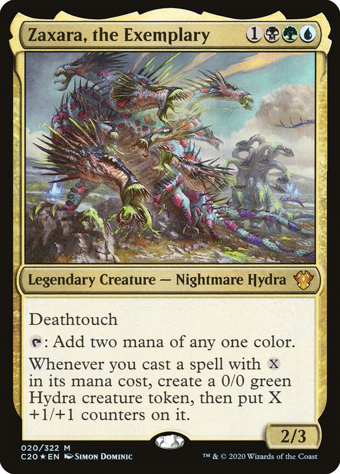 Magic | Zaxara, the Exemplary [Commander 2020] | The Nerd Merchant