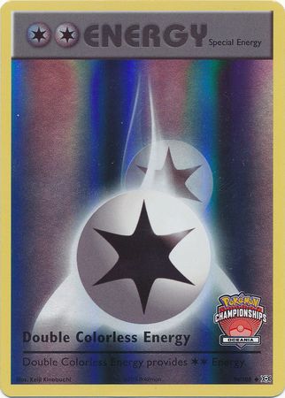 Pokemon | Double Colorless Energy (90/108) (Oceania Championship Promo) [XY: Evolutions] | The Nerd Merchant