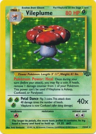 Pokemon | Vileplume (15/64) [Jungle Unlimited] | The Nerd Merchant