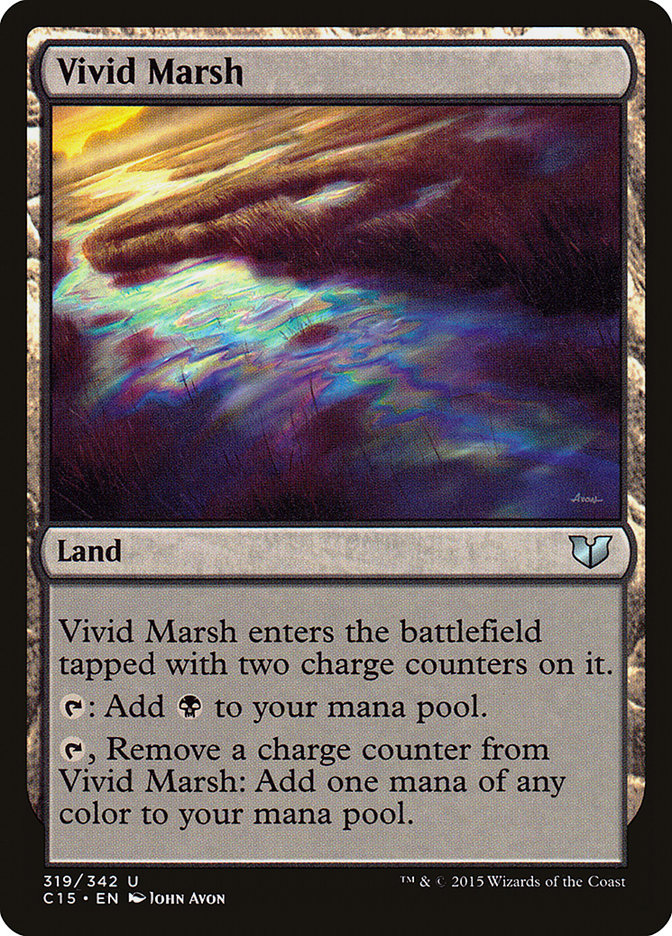 Magic | Vivid Marsh [Commander 2015] | The Nerd Merchant