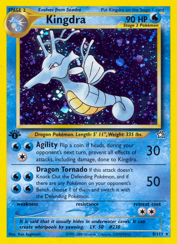 Pokemon | Kingdra (8/111) [Neo Genesis 1st Edition] | The Nerd Merchant