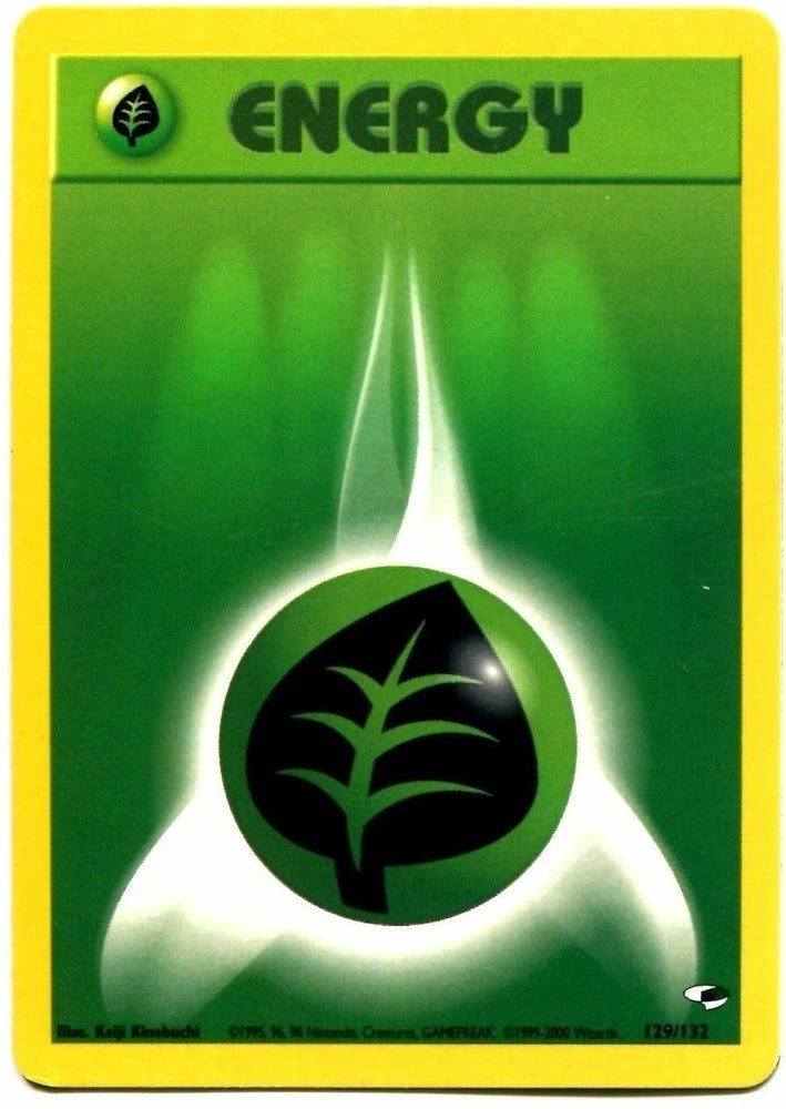 Pokemon | Grass Energy (129/132) [Gym Heroes Unlimited] | The Nerd Merchant