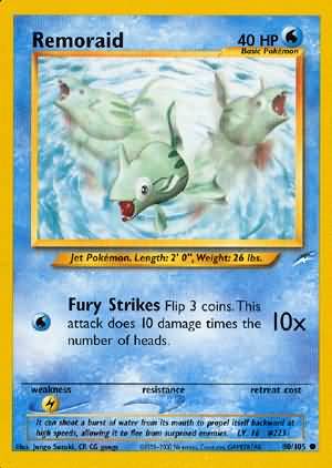 Pokemon | Remoraid (80/105) [Neo Destiny Unlimited] | The Nerd Merchant