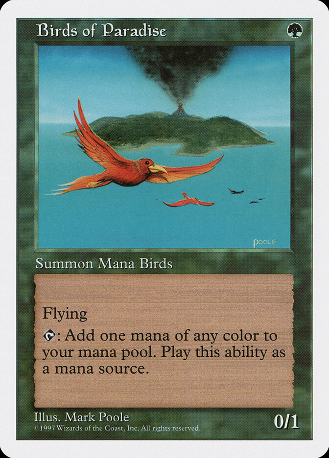 Magic | Birds of Paradise [Fifth Edition] | The Nerd Merchant