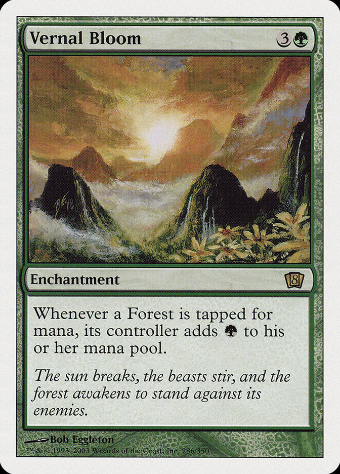 Magic | Vernal Bloom [Eighth Edition] | The Nerd Merchant