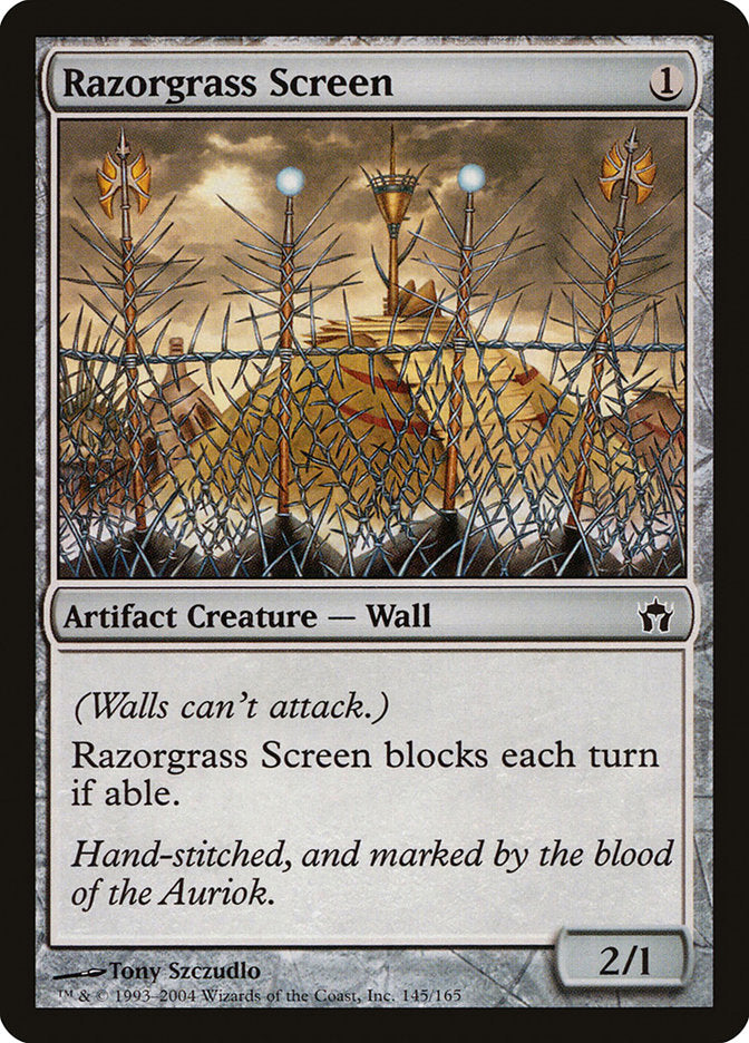 Magic | Razorgrass Screen [Fifth Dawn] | The Nerd Merchant