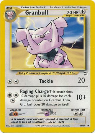 Pokemon | Granbull (37/111) [Neo Genesis Unlimited] | The Nerd Merchant