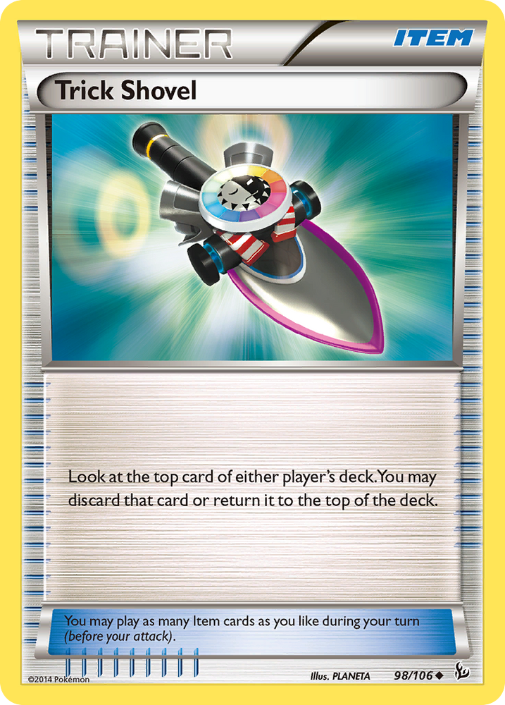 Pokemon | Trick Shovel (98/106) [XY: Flashfire] | The Nerd Merchant