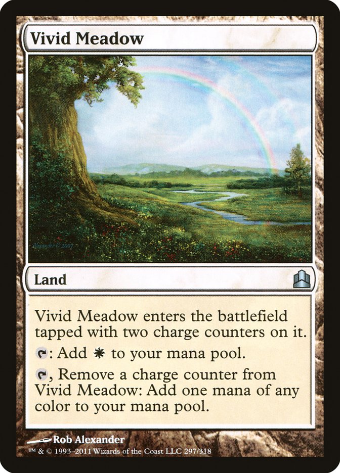 Magic | Vivid Meadow [Commander 2011] | The Nerd Merchant