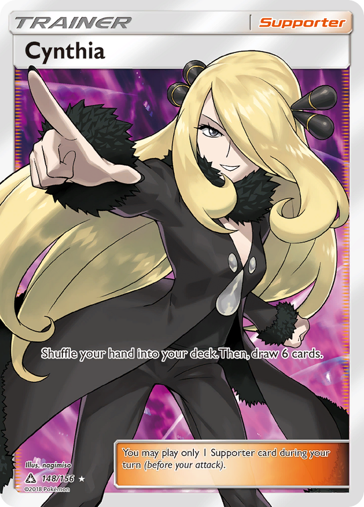 Pokemon | Cynthia (148/156) [Sun & Moon: Ultra Prism] | The Nerd Merchant