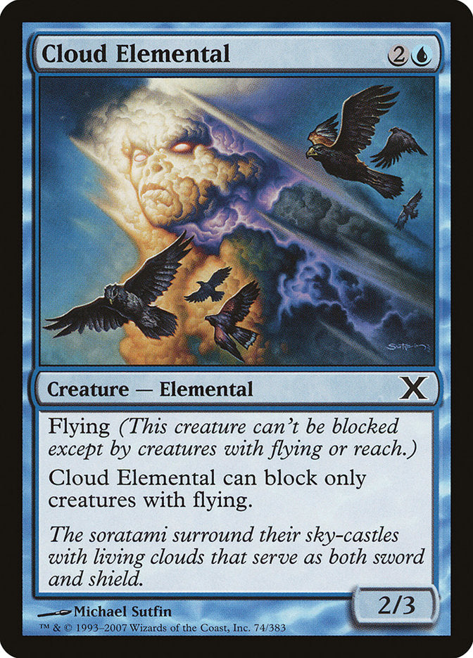 Magic | Cloud Elemental [Tenth Edition] | The Nerd Merchant