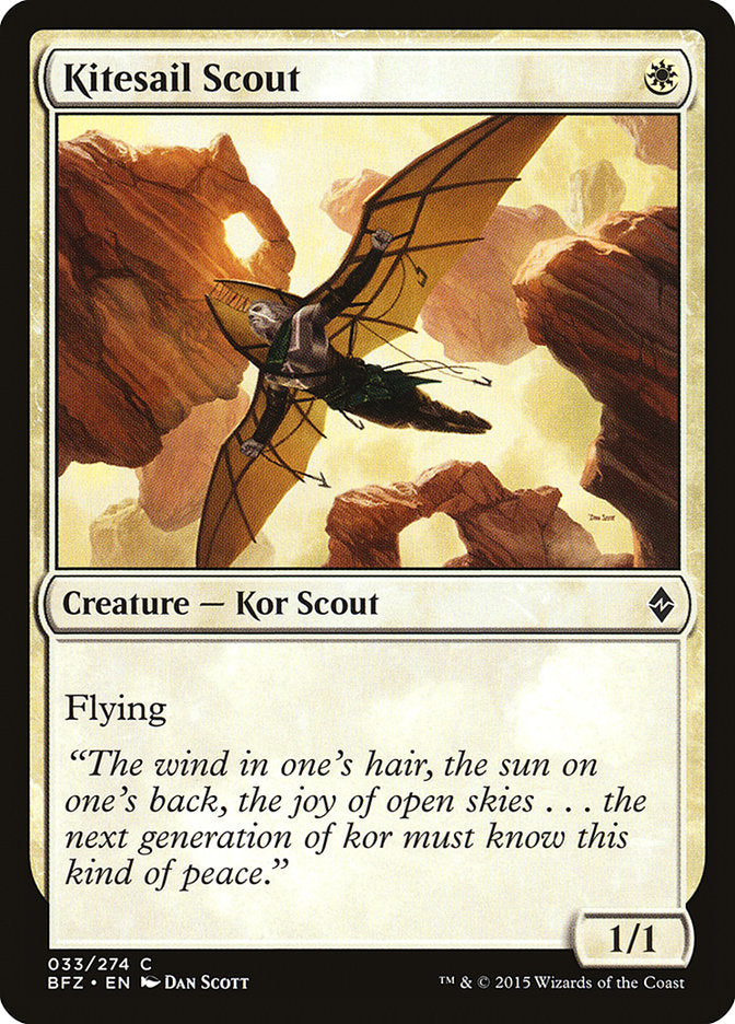 Magic | Kitesail Scout [Battle for Zendikar] | The Nerd Merchant