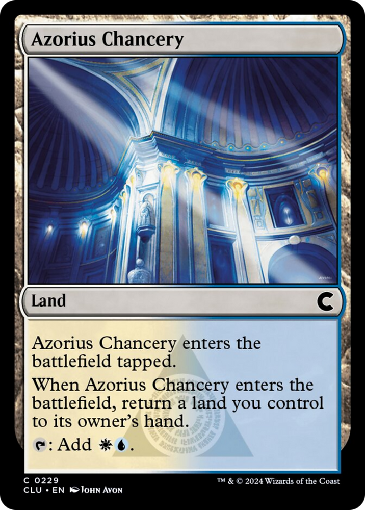 Magic | Azorius Chancery [Ravnica: Clue Edition] | The Nerd Merchant