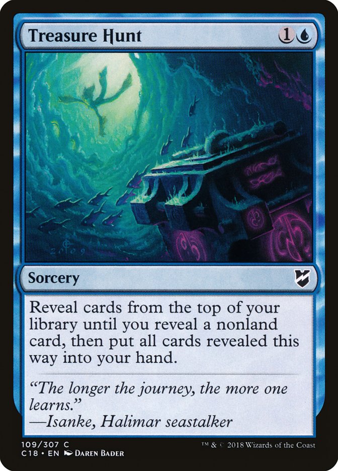 Magic | Treasure Hunt [Commander 2018] | The Nerd Merchant
