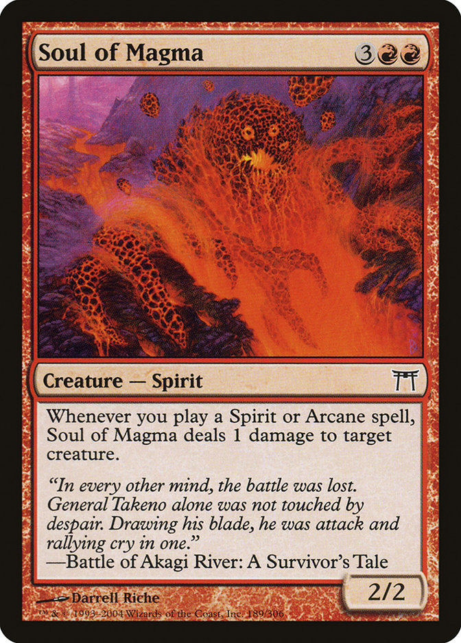 Magic | Soul of Magma [Champions of Kamigawa] | The Nerd Merchant