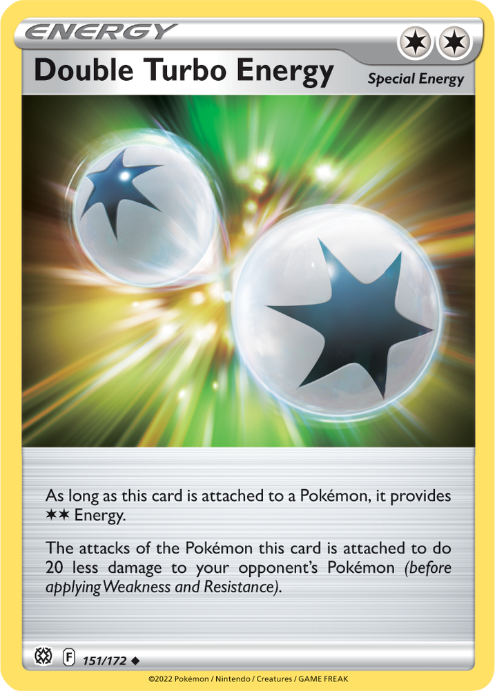 Pokemon | Double Turbo Energy (151/172) [Sword & Shield: Brilliant Stars] | The Nerd Merchant