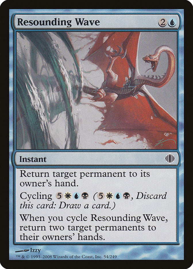Magic | Resounding Wave [Shards of Alara] | The Nerd Merchant