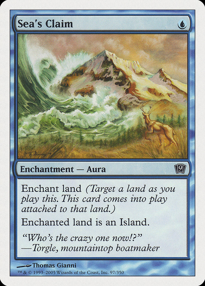 Magic | Sea's Claim [Ninth Edition] | The Nerd Merchant