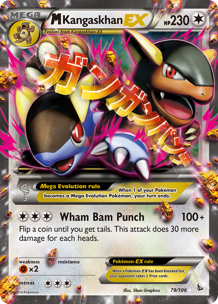 Pokemon | M Kangaskhan EX (79/106) [XY: Flashfire] | The Nerd Merchant