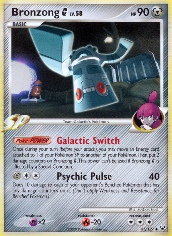 Pokemon | Bronzong G (41/127) [Platinum: Base Set] | The Nerd Merchant