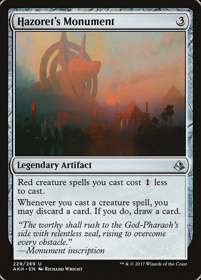 Magic | Hazoret's Monument [Amonkhet] | The Nerd Merchant