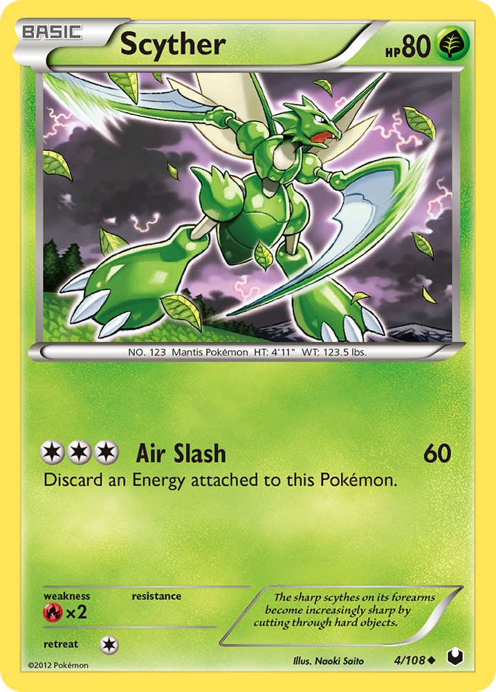 Pokemon | Scyther (4/108) [Black & White: Dark Explorers] | The Nerd Merchant