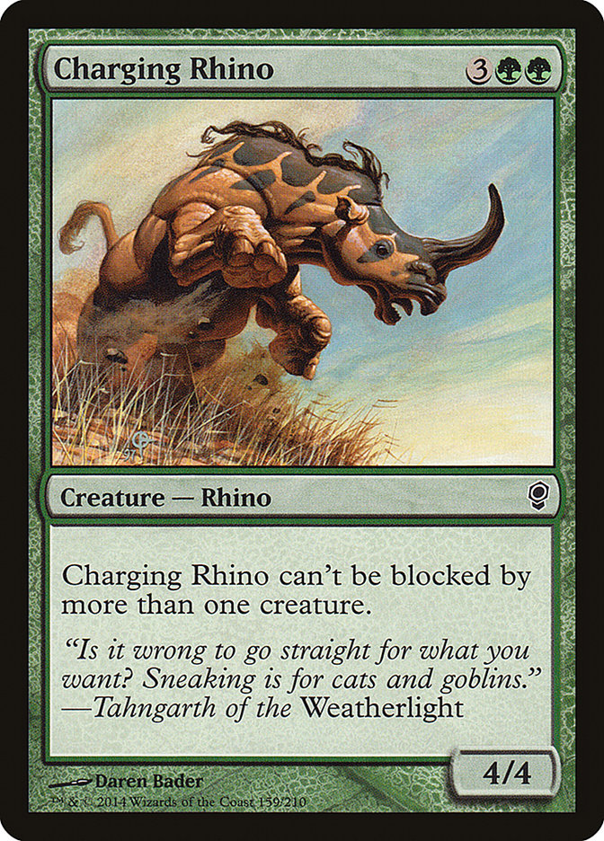 Magic | Charging Rhino [Conspiracy] | The Nerd Merchant