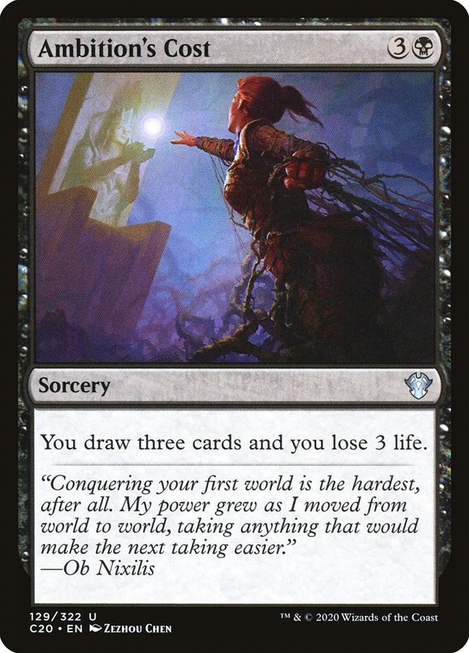 Magic | Ambition's Cost [Commander 2020] | The Nerd Merchant
