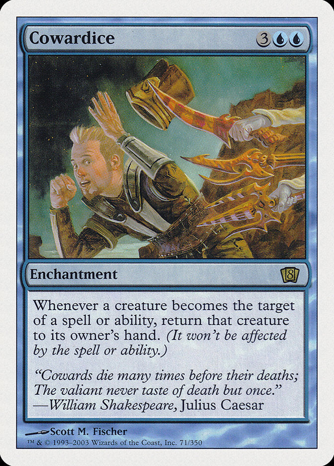 Magic | Cowardice [Eighth Edition] | The Nerd Merchant