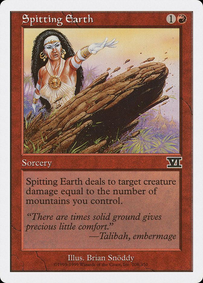 Magic | Spitting Earth [Classic Sixth Edition] | The Nerd Merchant