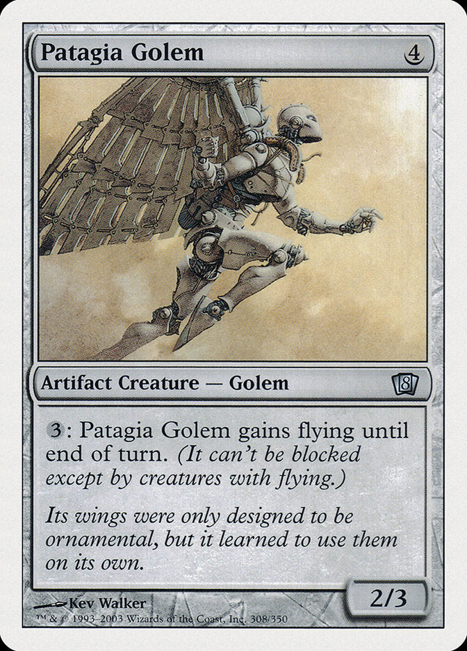 Magic | Patagia Golem [Eighth Edition] | The Nerd Merchant