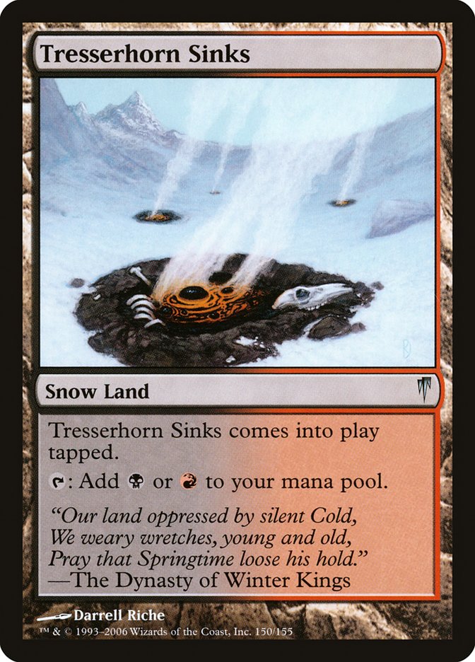 Magic | Tresserhorn Sinks [Coldsnap] | The Nerd Merchant