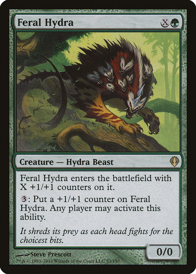 Magic | Feral Hydra [Archenemy] | The Nerd Merchant