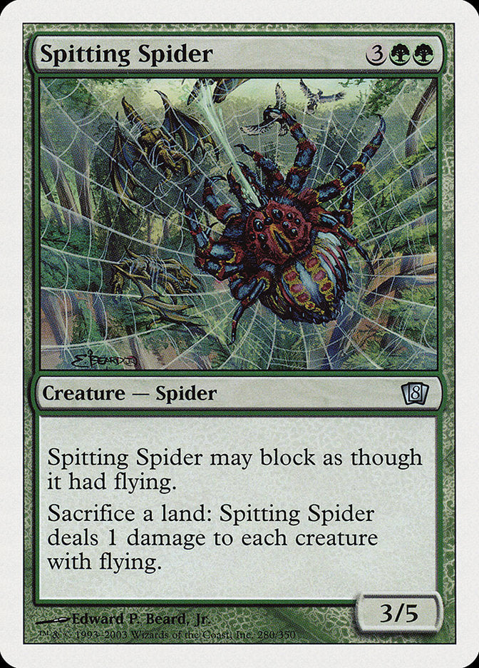 Magic | Spitting Spider [Eighth Edition] | The Nerd Merchant