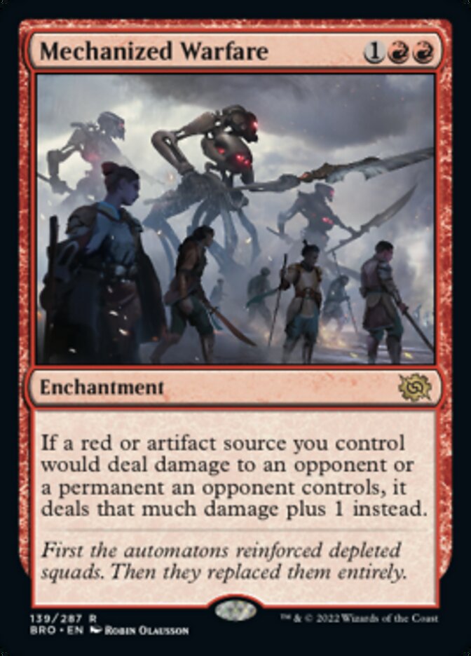 Magic | Mechanized Warfare [The Brothers' War] | The Nerd Merchant