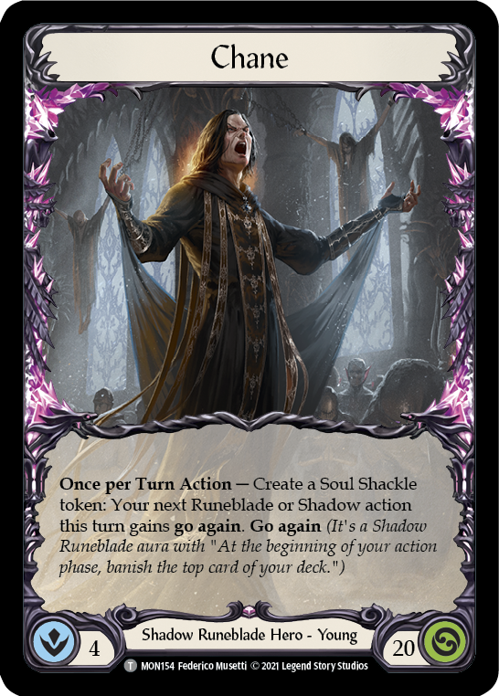Flesh and Blood TCG | Chane // Galaxxi Black [MON154 // MON155] (Monarch)  1st Edition Normal | The Nerd Merchant