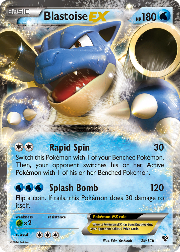 Pokemon | Blastoise EX (29/146) [XY: Base Set] | The Nerd Merchant