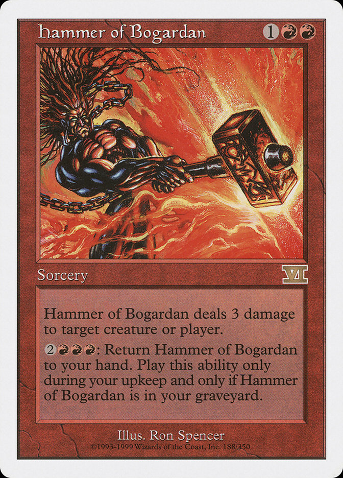 Magic | Hammer of Bogardan [Classic Sixth Edition] | The Nerd Merchant
