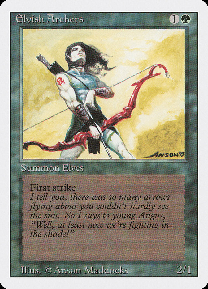 Magic | Elvish Archers [Revised Edition] | The Nerd Merchant