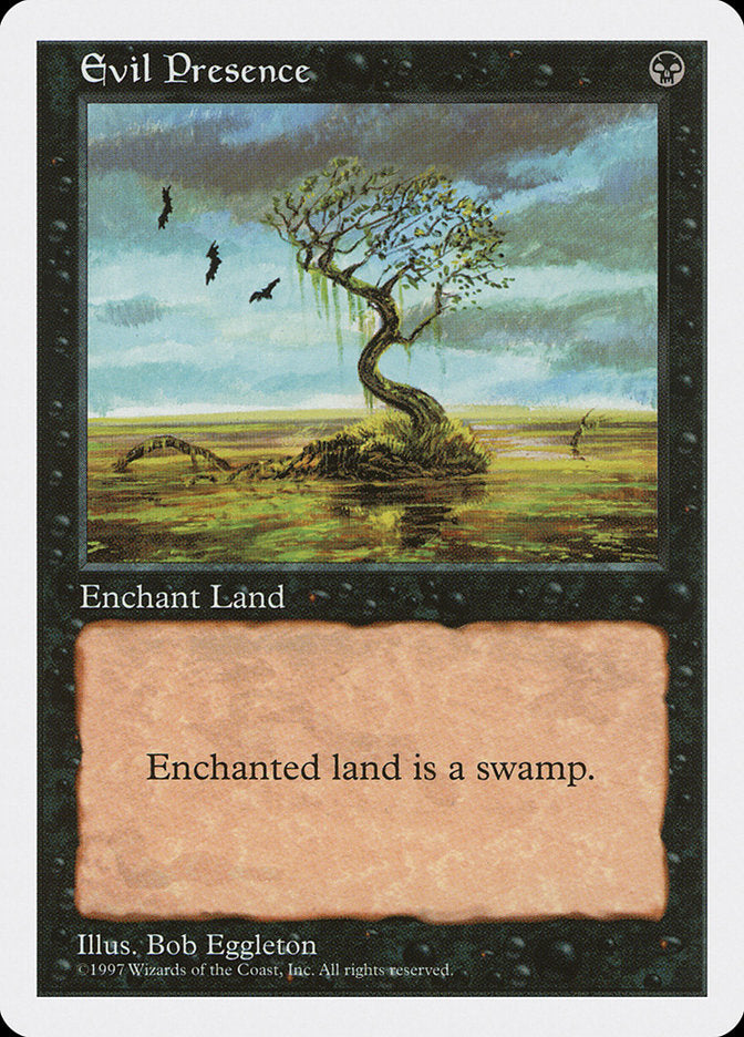 Magic | Evil Presence [Fifth Edition] | The Nerd Merchant