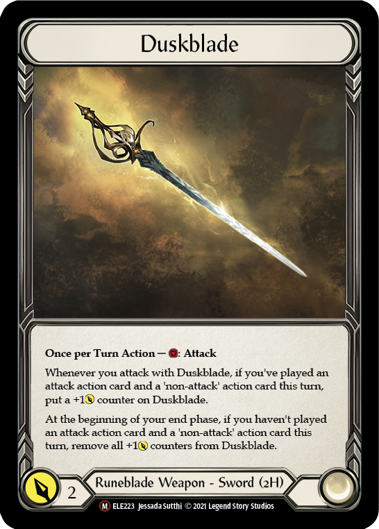 Flesh and Blood TCG | Duskblade [U-ELE223] (Tales of Aria Unlimited)  Unlimited Normal | The Nerd Merchant