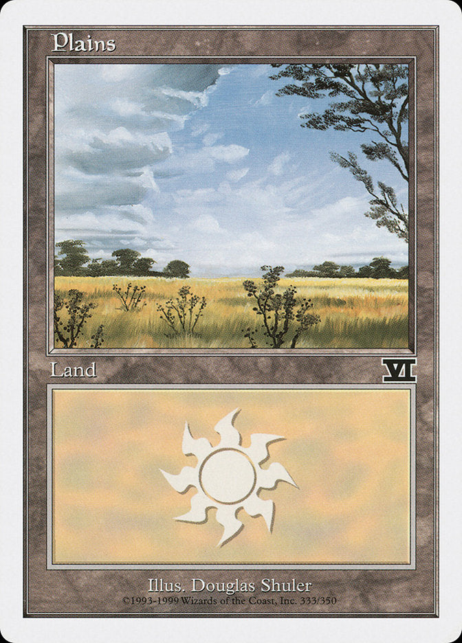Magic | Plains (333) [Classic Sixth Edition] | The Nerd Merchant