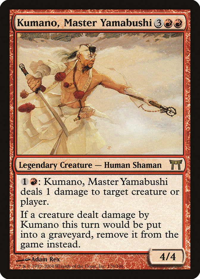 Magic | Kumano, Master Yamabushi [Champions of Kamigawa] | The Nerd Merchant