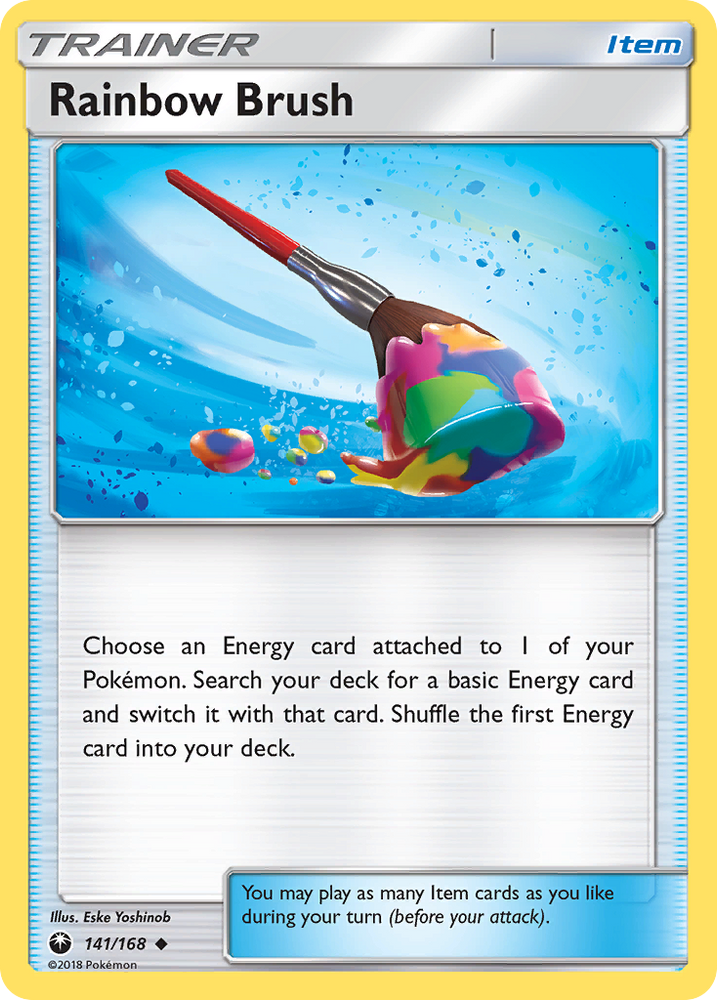 Pokemon | Rainbow Brush (141/168) [Sun & Moon: Celestial Storm] | The Nerd Merchant