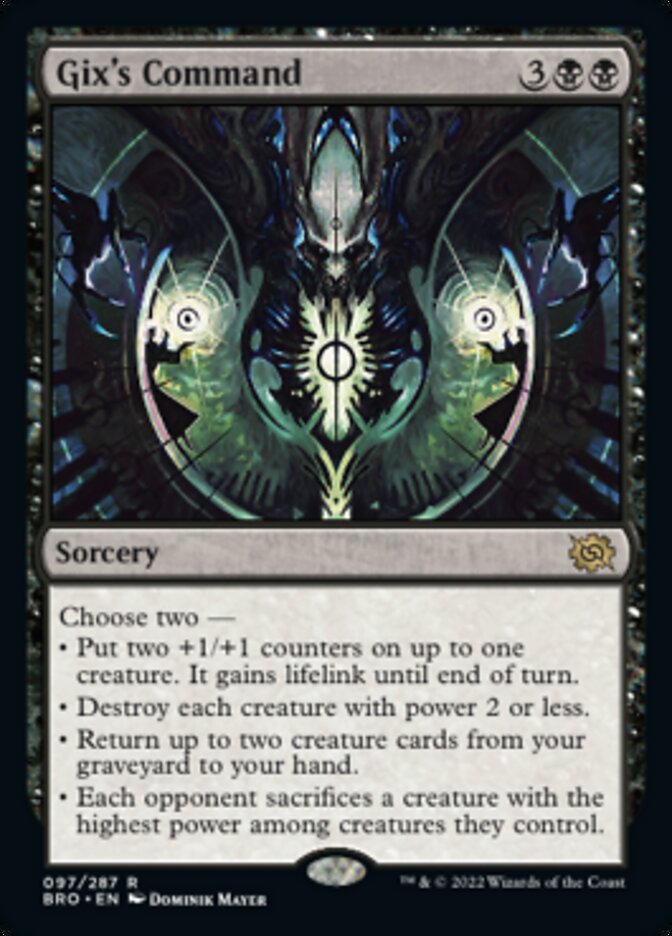 Magic | Gix's Command [The Brothers' War] | The Nerd Merchant
