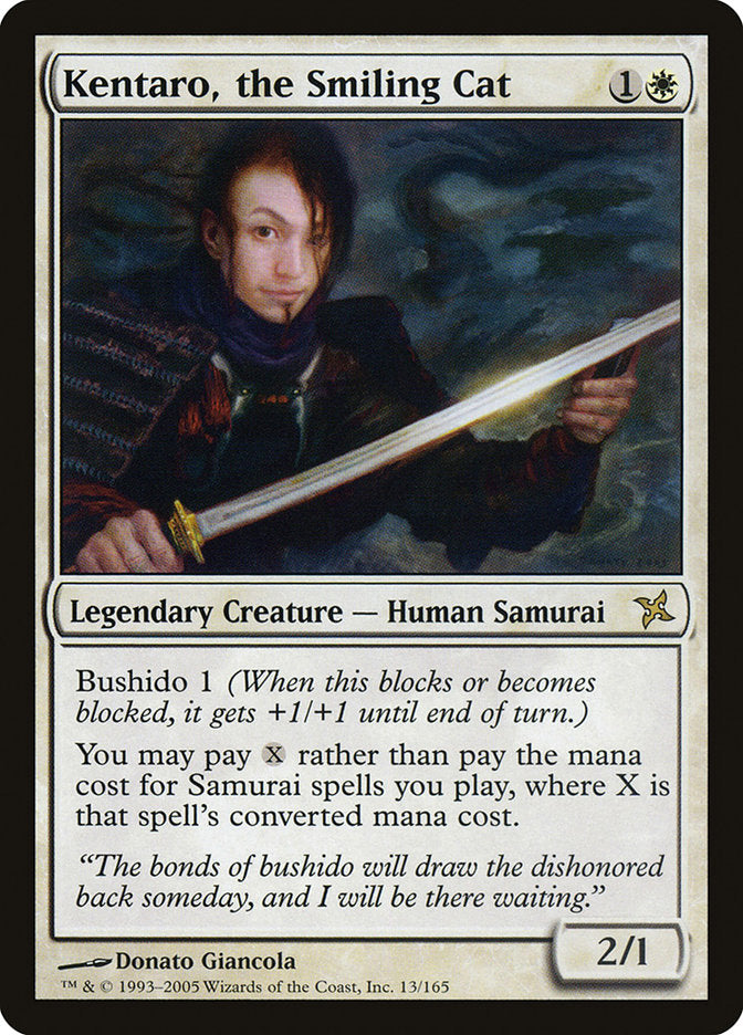 Magic | Kentaro, the Smiling Cat [Betrayers of Kamigawa] | The Nerd Merchant