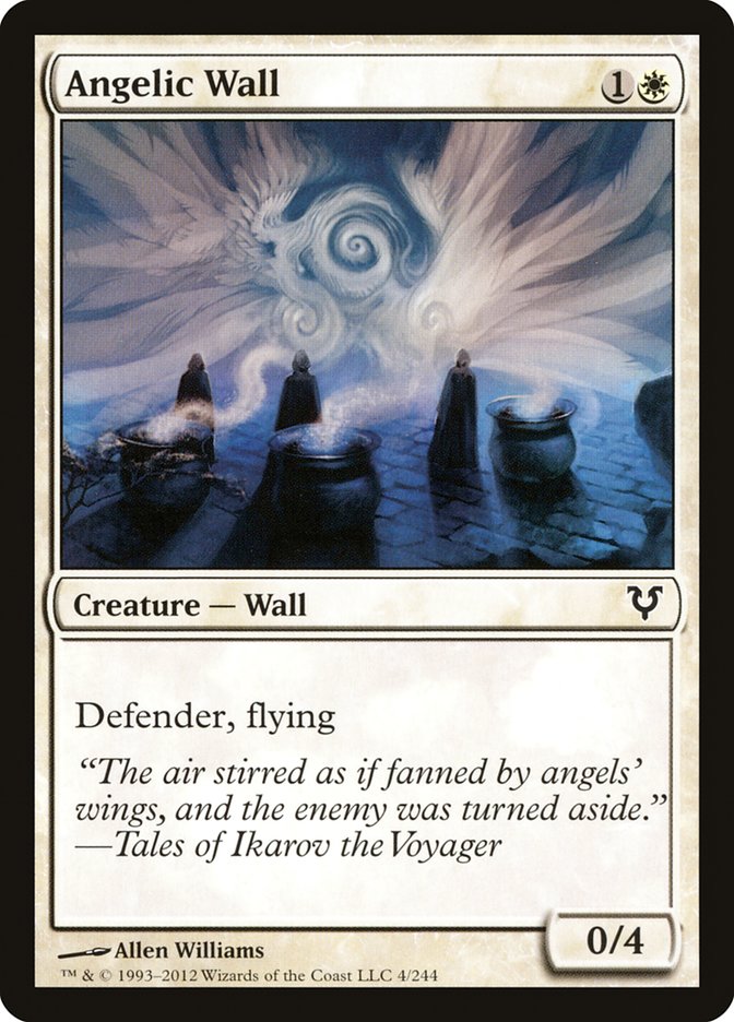 Magic | Angelic Wall [Avacyn Restored] | The Nerd Merchant