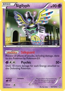 Pokemon | Sigilyph (52/124) (Theme Deck Exclusive) [Black & White: Dragons Exalted] | The Nerd Merchant