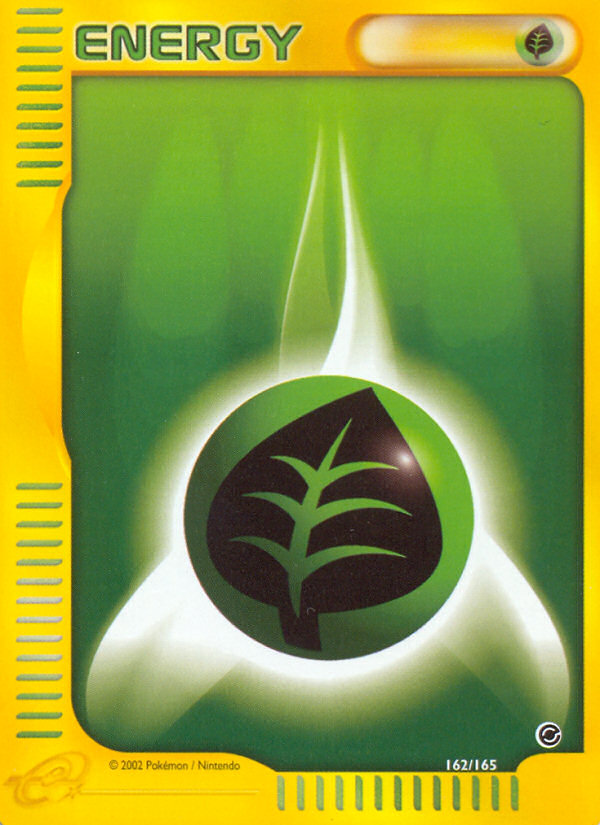Pokemon | Grass Energy (162/165) [Expedition: Base Set] | The Nerd Merchant